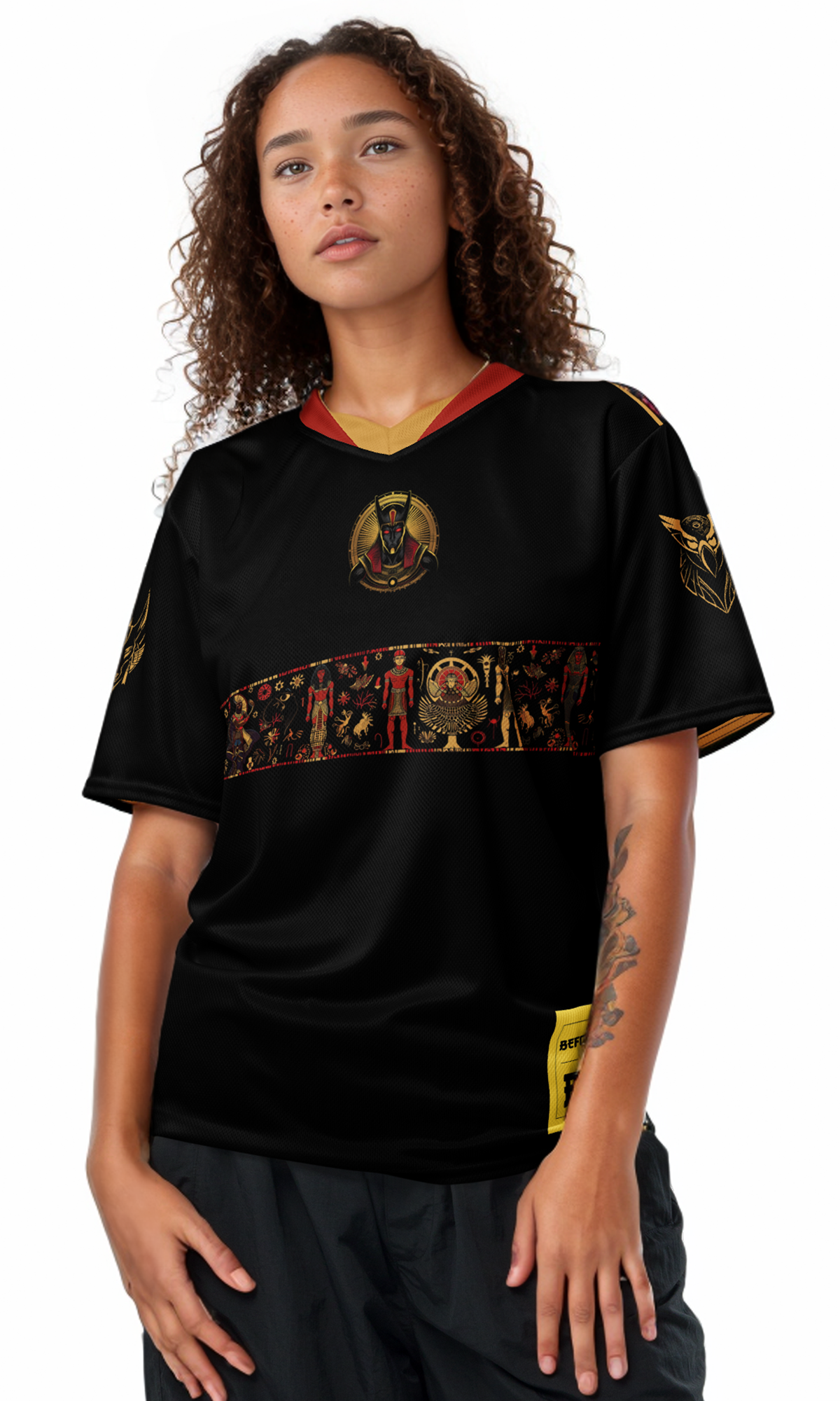 Ancient Egyptian Anubis football Jersey