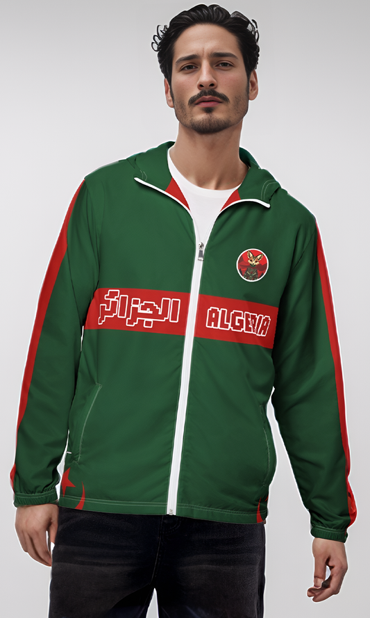 Algeria Pride Windbreaker Jacket