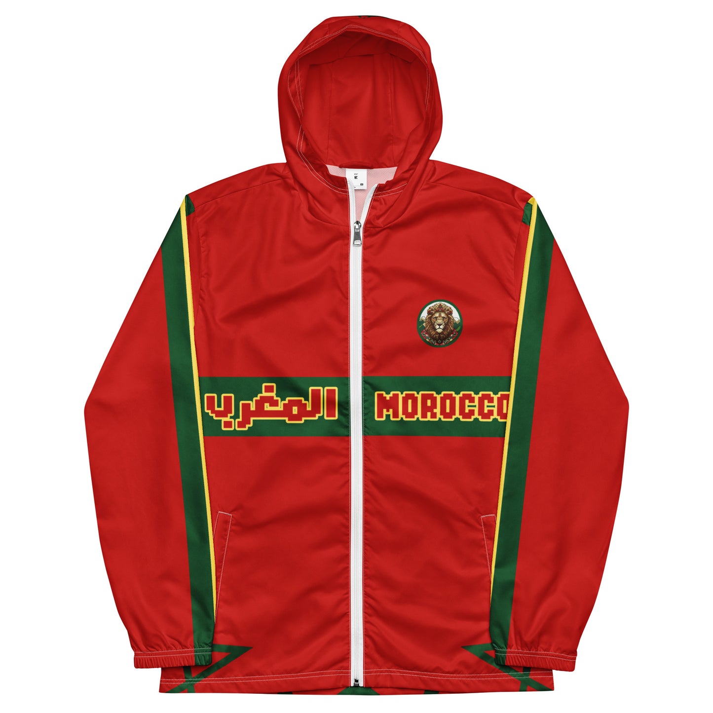 Morocco Pride Windbreaker Jacket