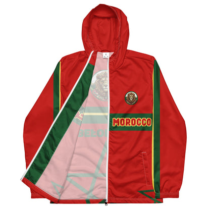 Morocco Pride Windbreaker Jacket