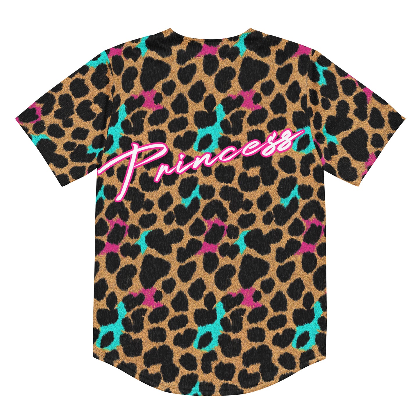 Arabian Princess Leopard Print baseball jersey