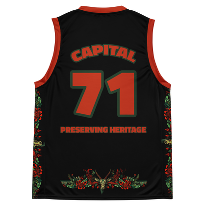 Abu Dhabi Heritage Basketball Jersey with 71 Number