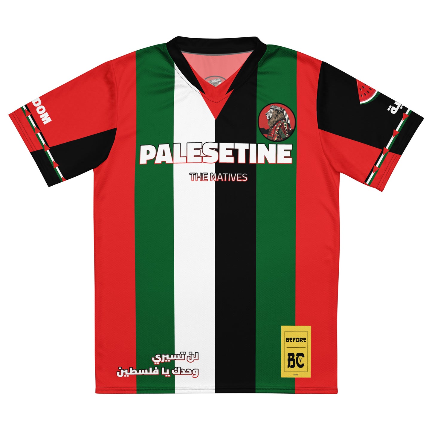 Palestine National Pride Football Jersey - 48 Edition