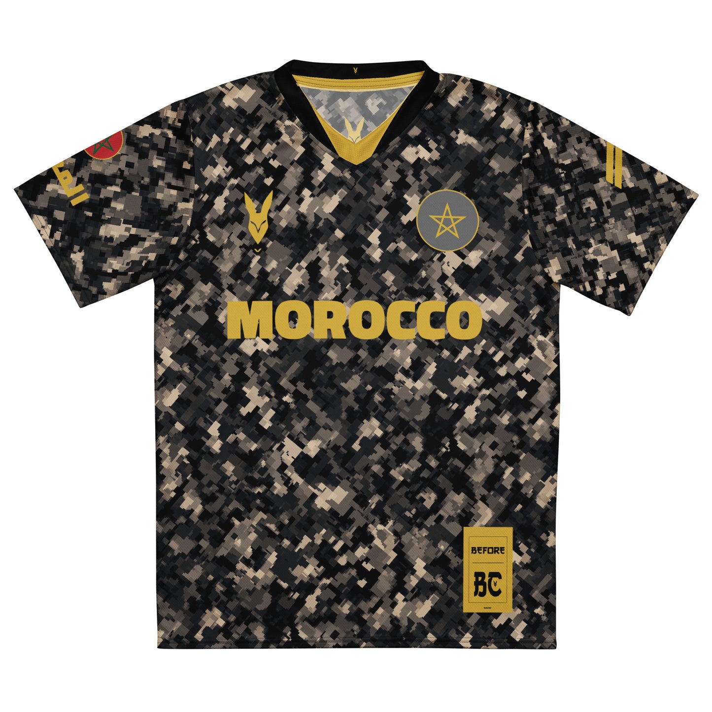 Morocco Camo Heritage Football Jersey by Before BC