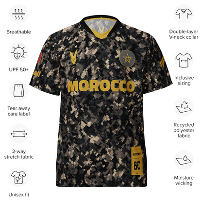 Morocco Camo Heritage Football Jersey by Before BC