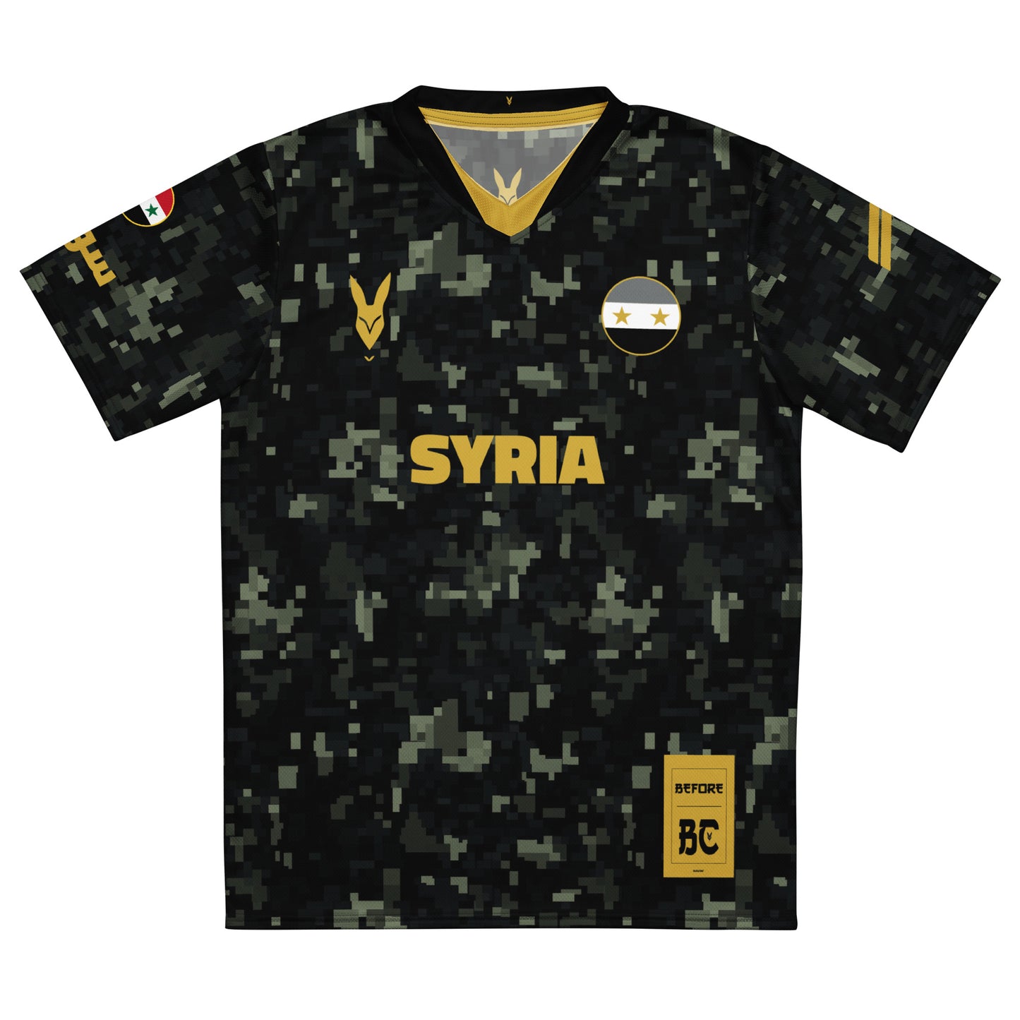 Syria Camo Heritage Football Jersey by Before BC