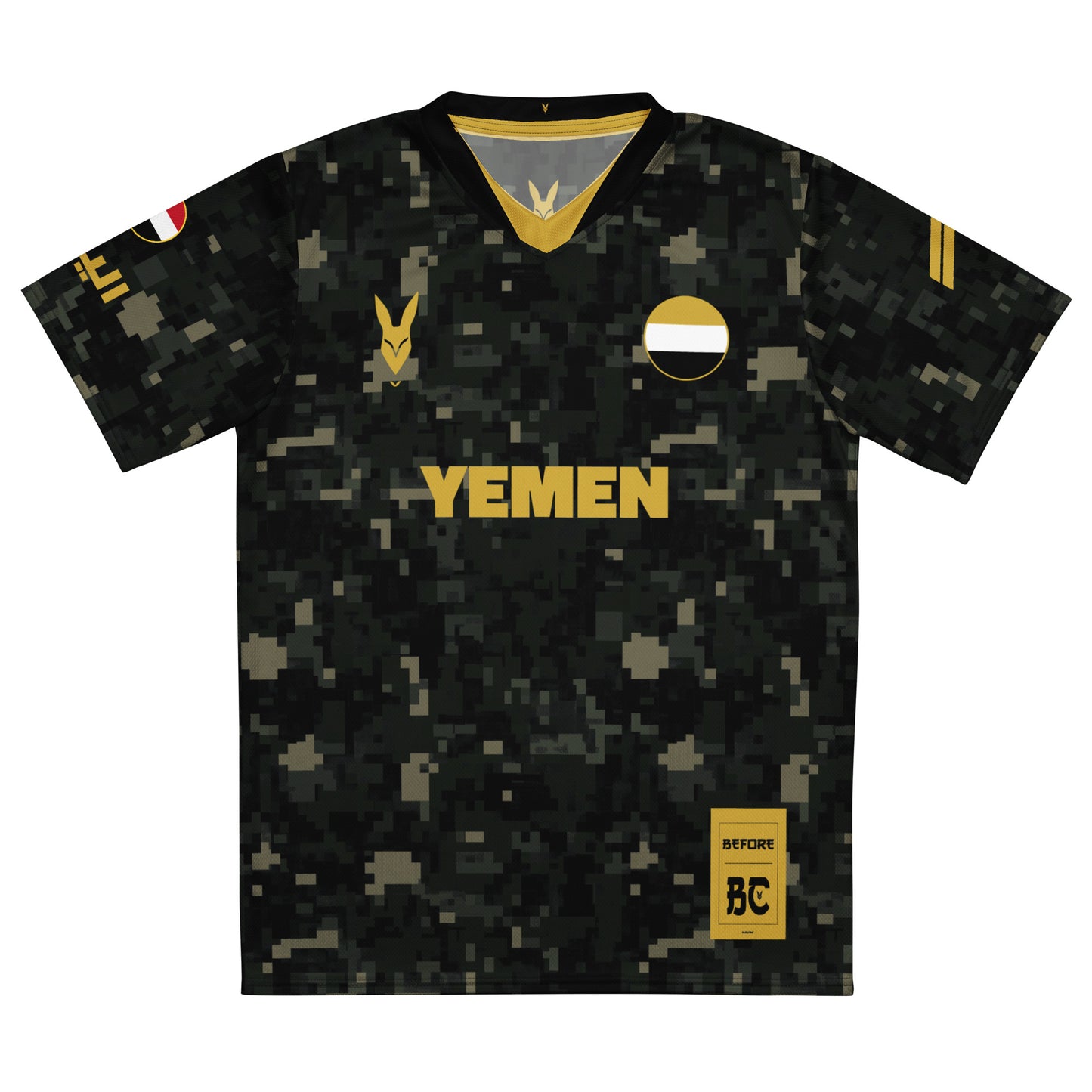 Yemen Camo Heritage Football Jersey by Before BC