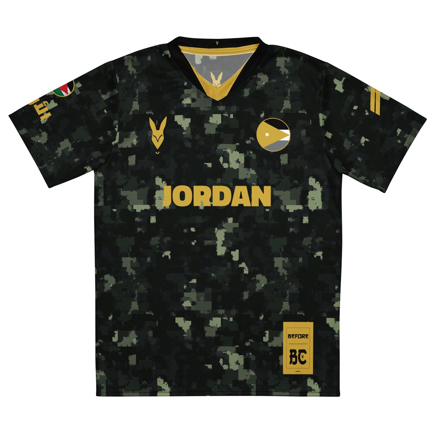 Jordan Camo Heritage Football Jersey by Before BC