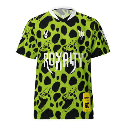 Vibrant Arabian Leopard Football Jersey – Roar of Streetwear Royalty