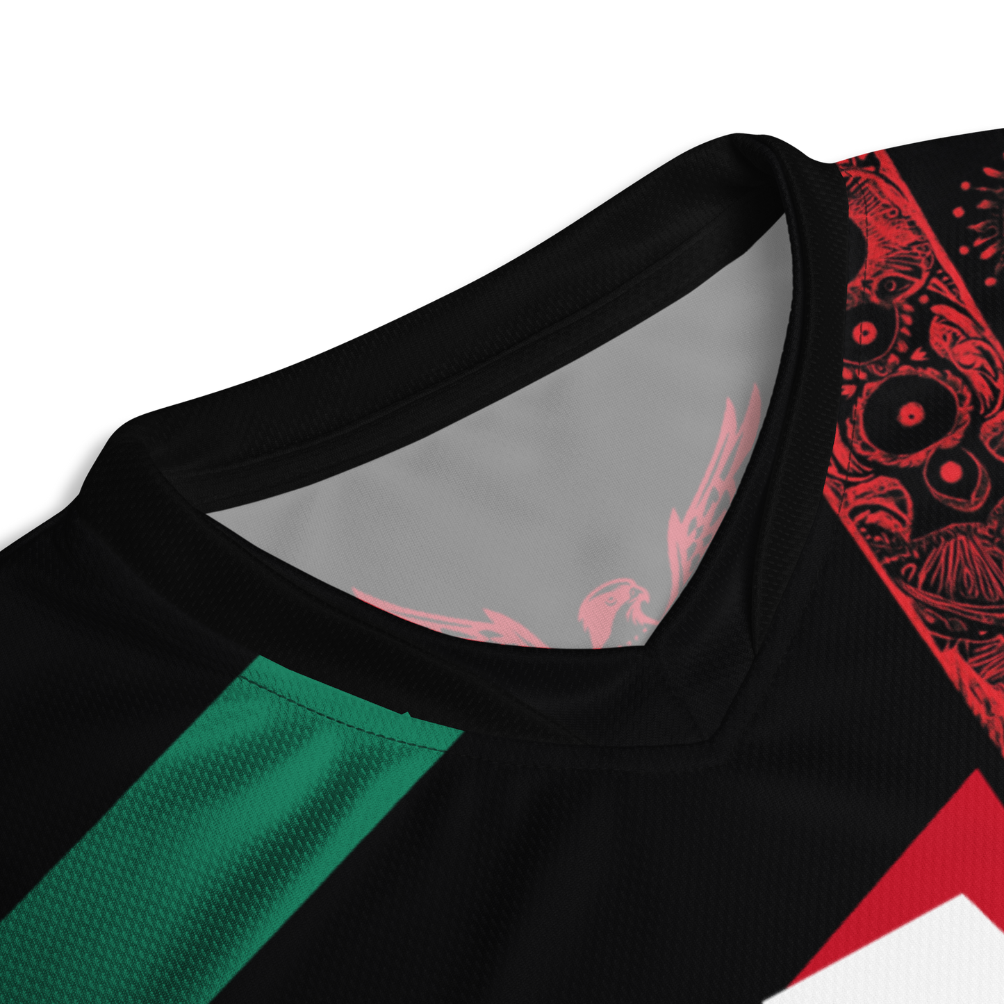 UAE Football Jersey with Past-Present-Future Design