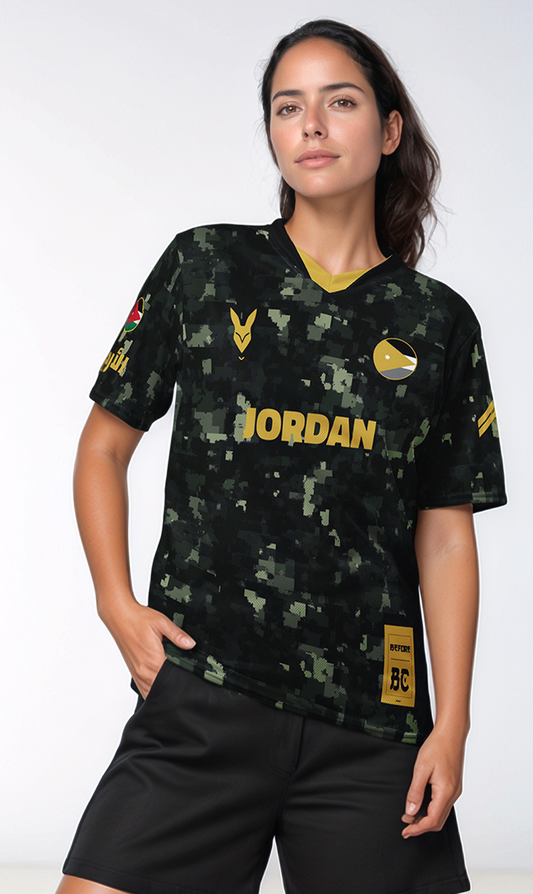 Jordan Camo Heritage Football Jersey by Before BC