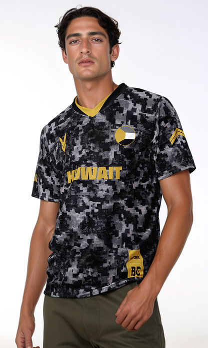 Kuwait Camo Heritage Football Jersey by Before BC