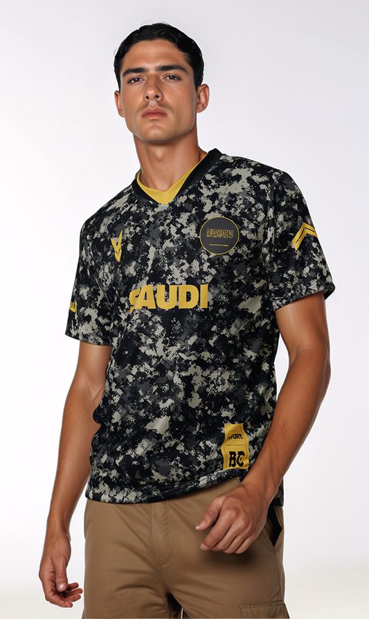 Saudi Arabia Camo Heritage Football Jersey by Before BC