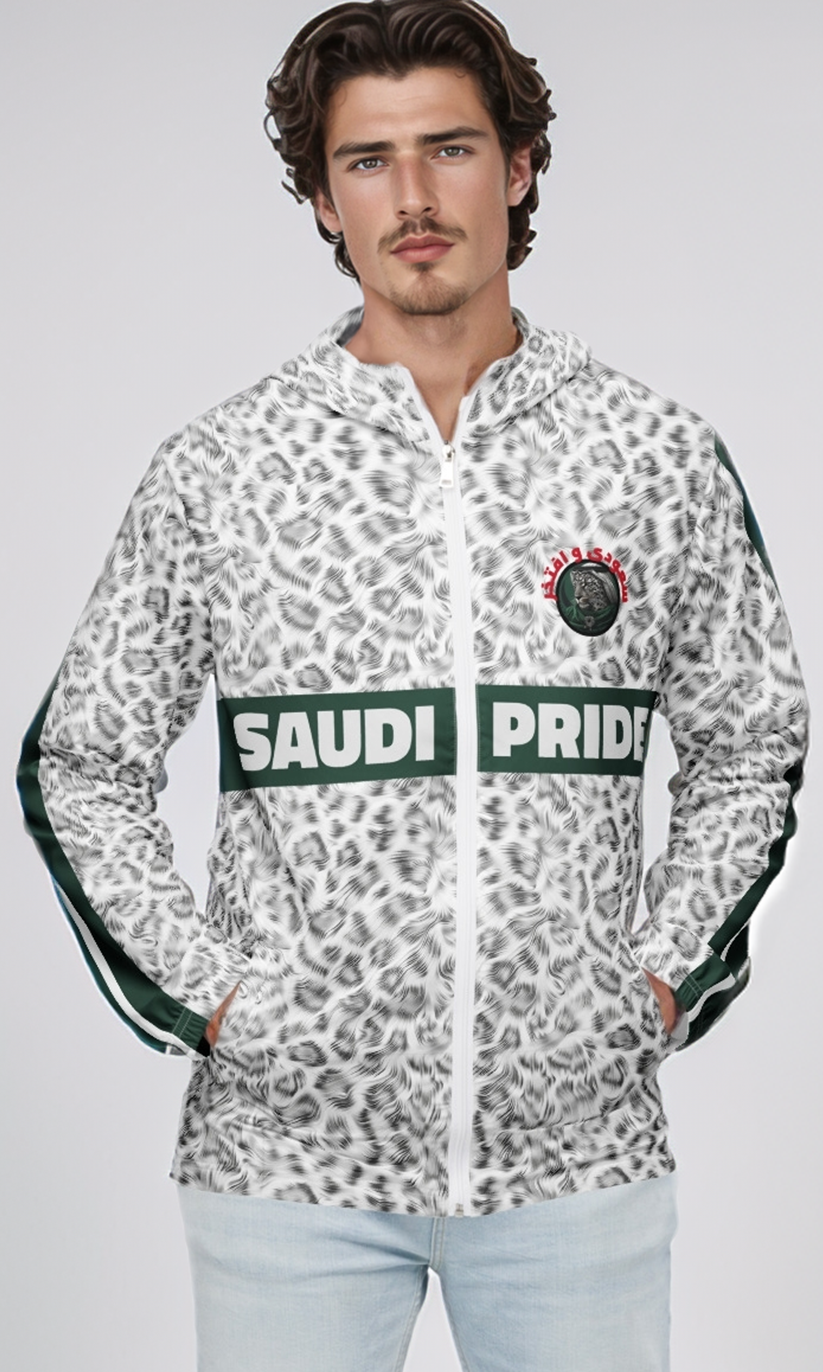 Saudi Pride Windbreaker Jacket