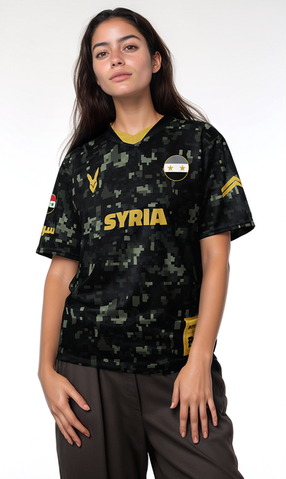 Syria Camo Heritage Football Jersey by Before BC